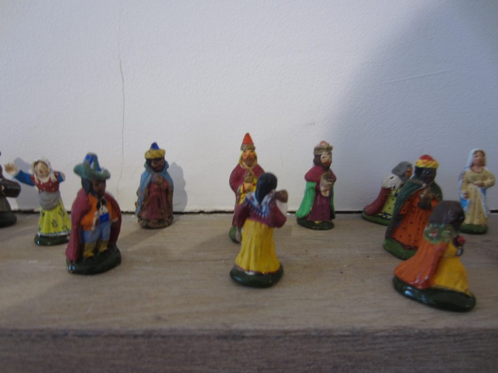 traditional small figures for Epiphany